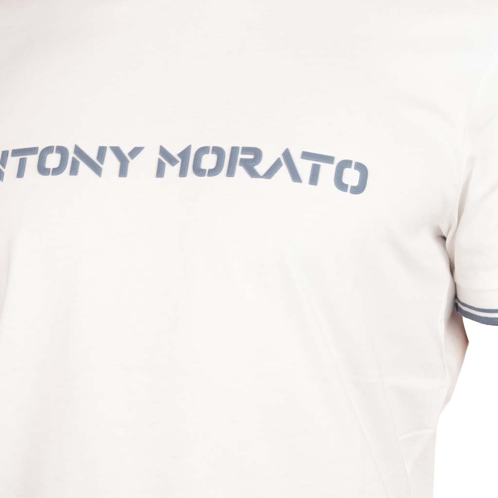 T-SHIRT ANTONY MORATO REGULAR FIT IN JERSEY DI COTONE CON LOGO - Colori disponibili: 2