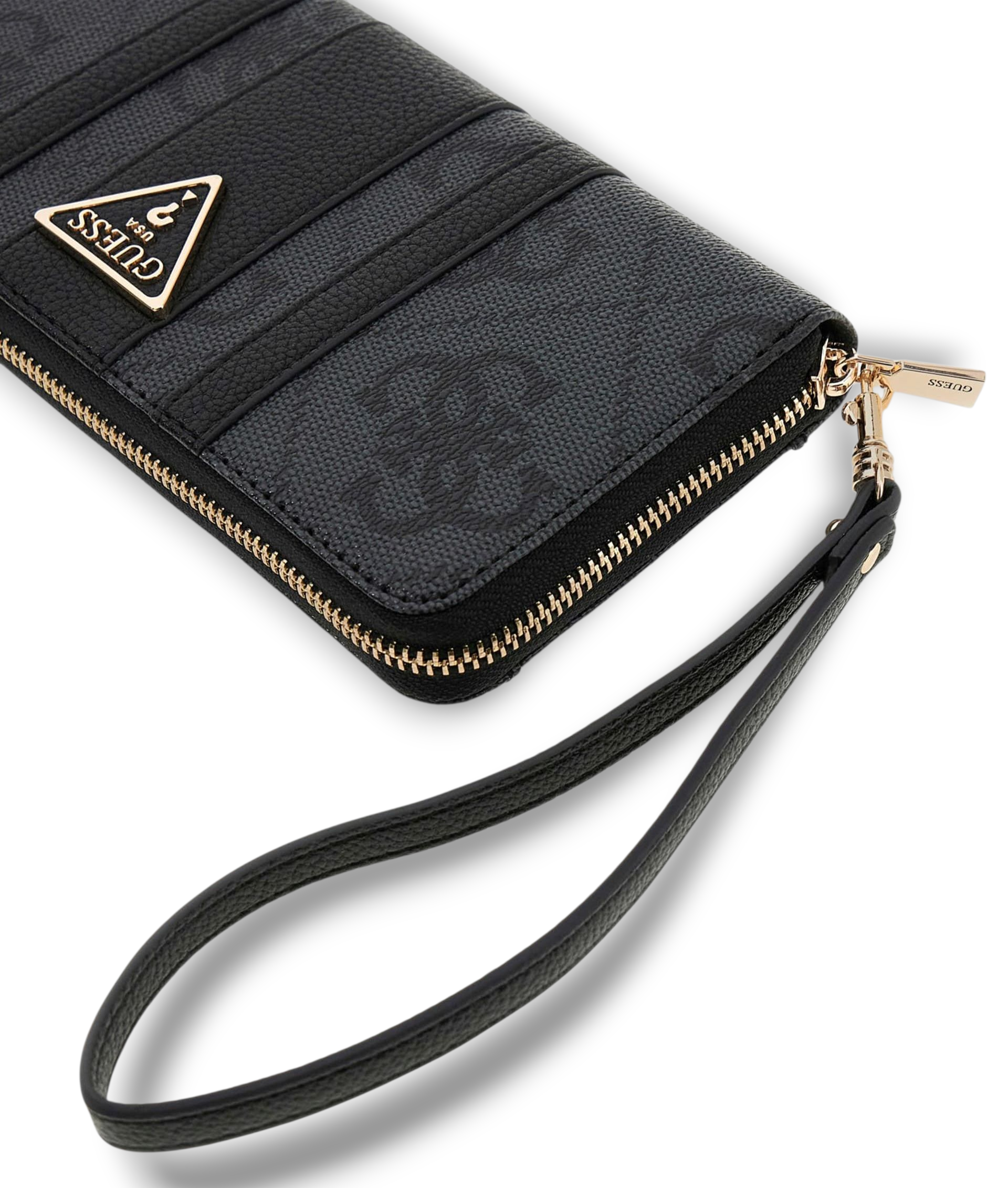 PORTAFOGLIO GUESS LOGO LAUREL COL.NERO MULTI