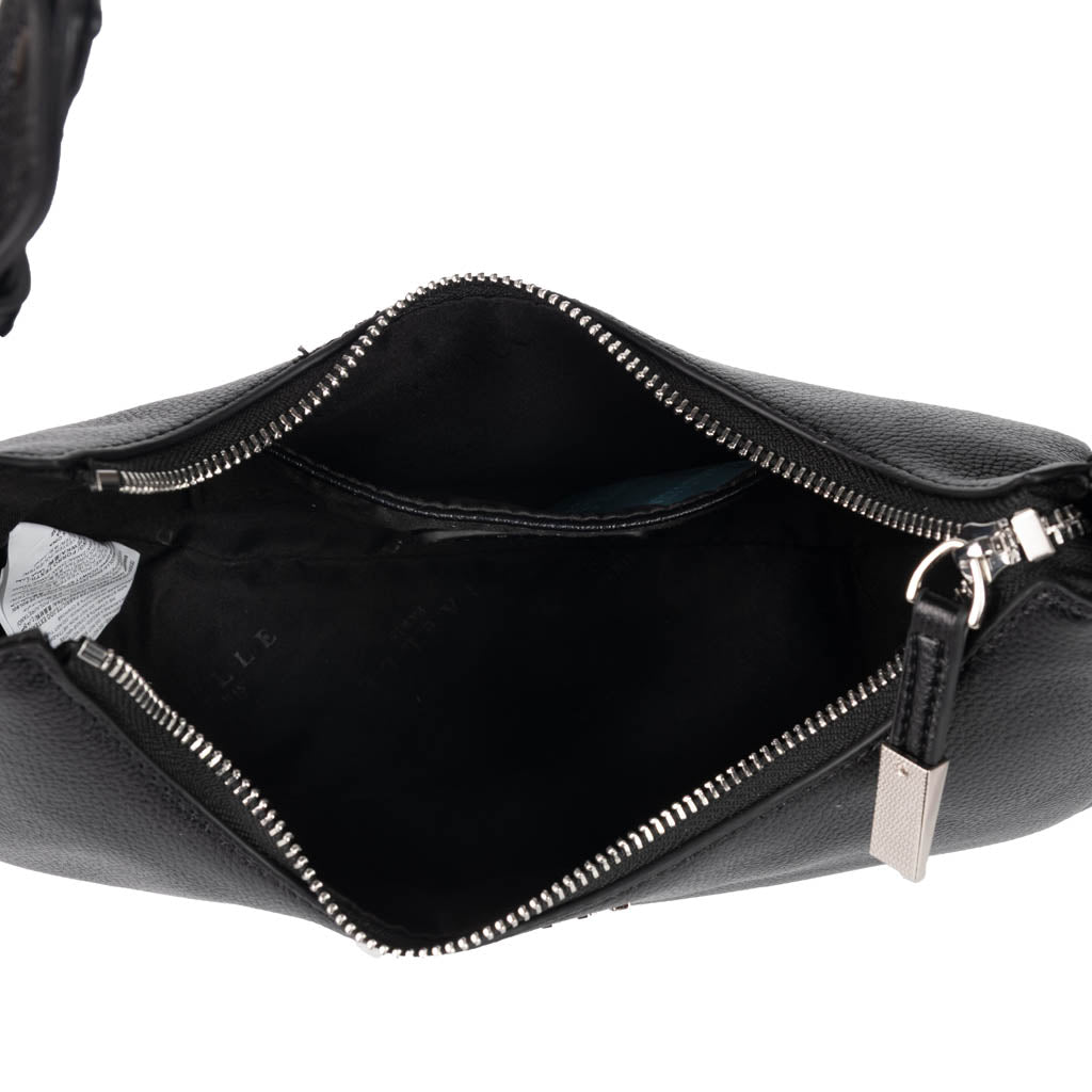 TRACOLLA MOON BAG DONNA GAELLE IN ECOPELLE - COL. NERO