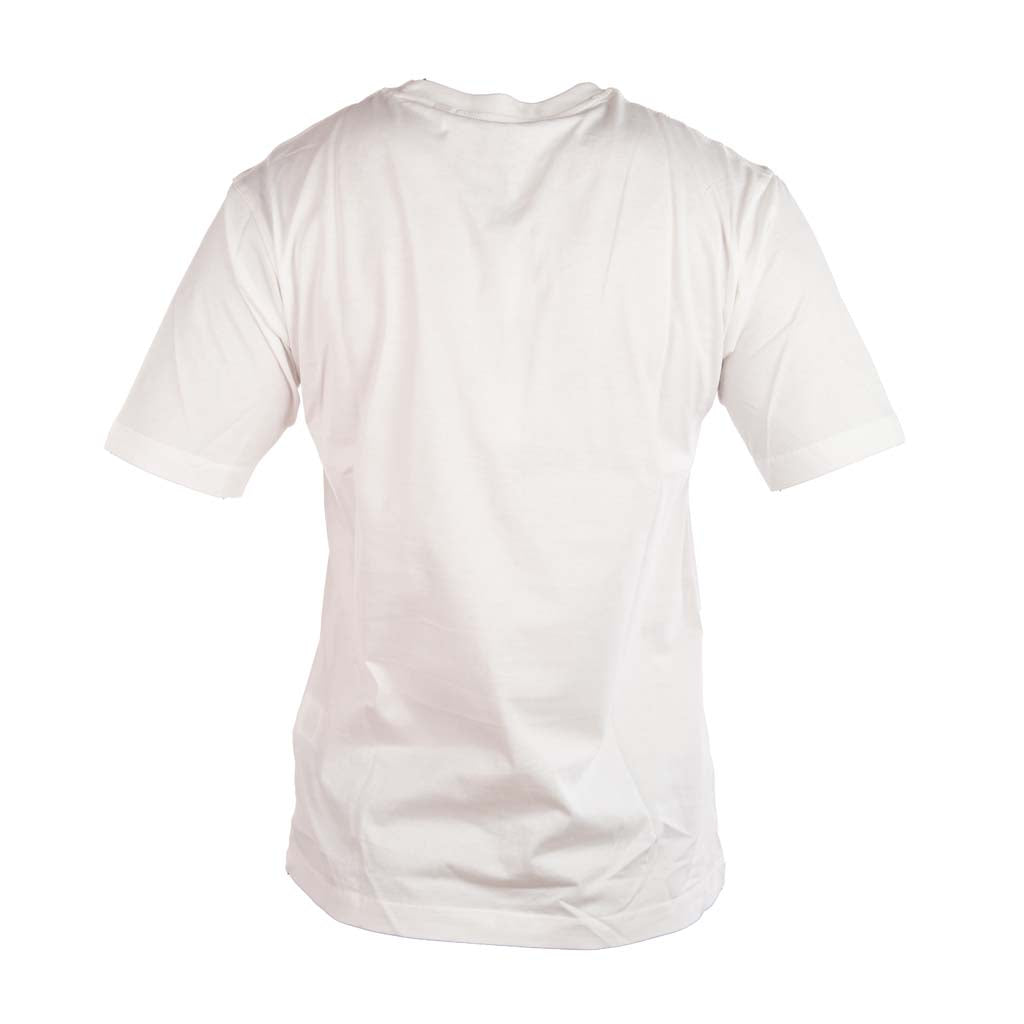 T-SHIRT UOMO GIANNI LUPO CON STAMPA VINTAGE "SUNSHINE" - COL. BIANCO