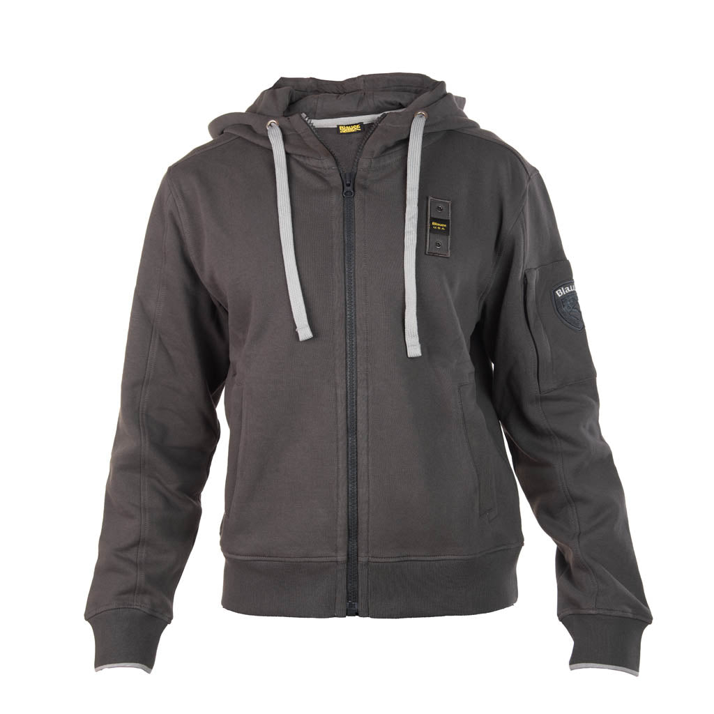 FELPA UOMO BLAUER CON CAPPUCCIO MOD. "CARDINTON" - Colori disponibili: 2