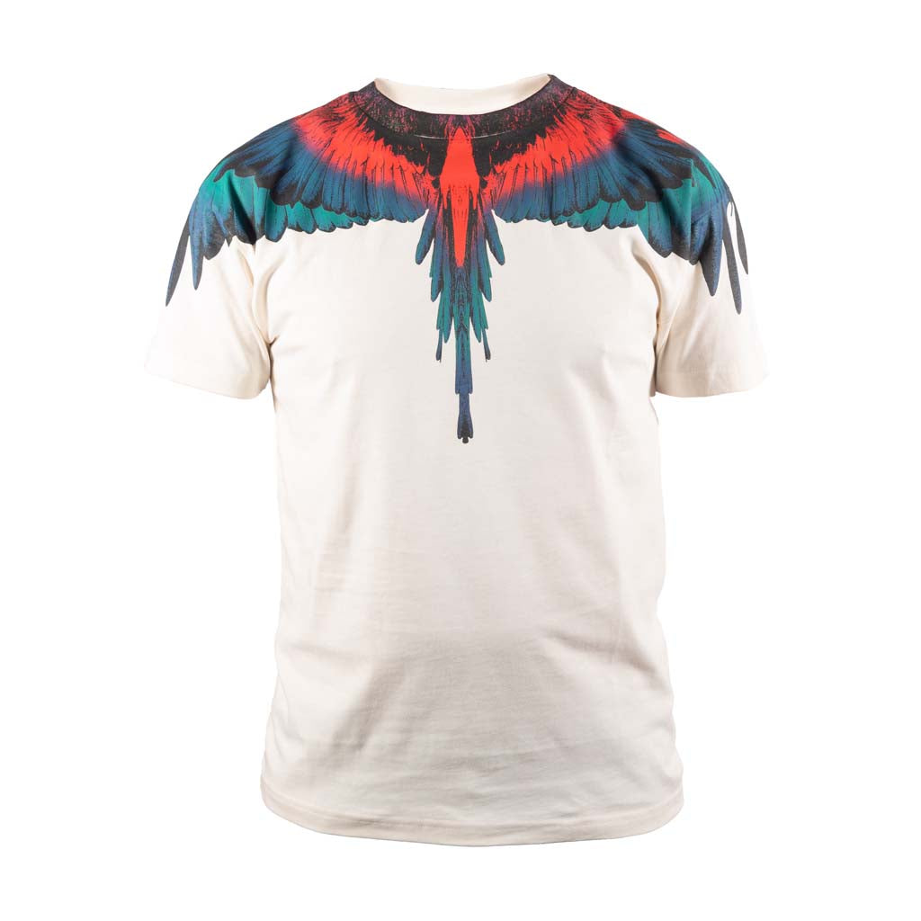 T-SHIRT UOMO COUNTY OF MILAN CON STAMPA - COL. COCCO