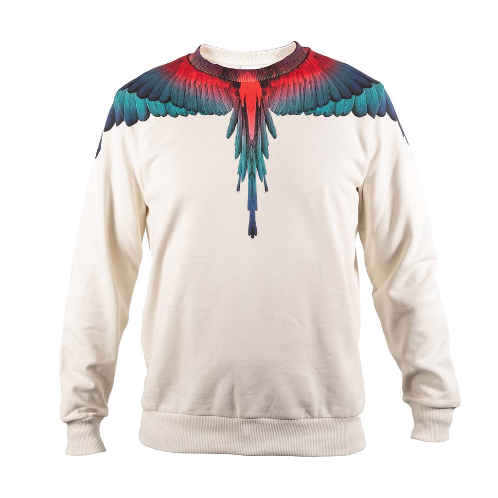 FELPA UOMO COUNTY OF MILAN GARZATA CON STAMPA - COL. COCCO