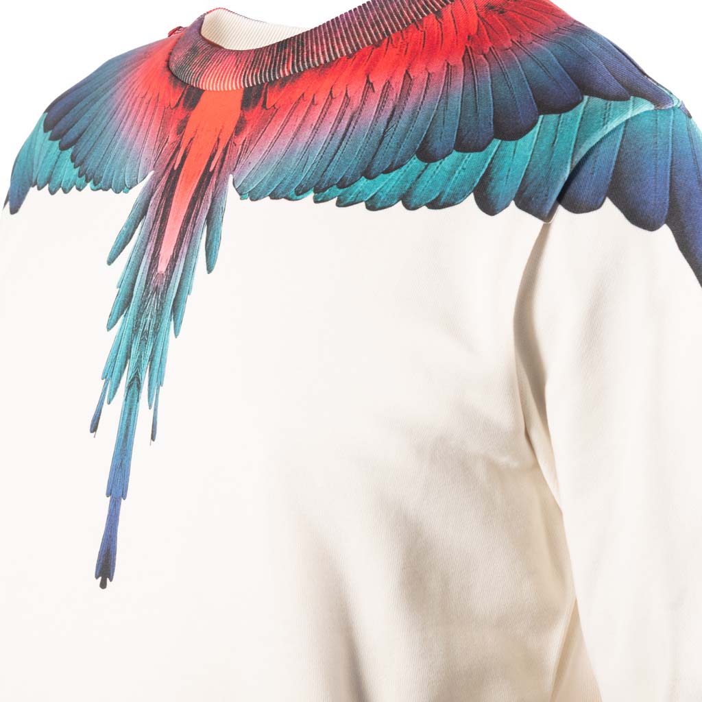 FELPA UOMO COUNTY OF MILAN GARZATA CON STAMPA - COL. COCCO