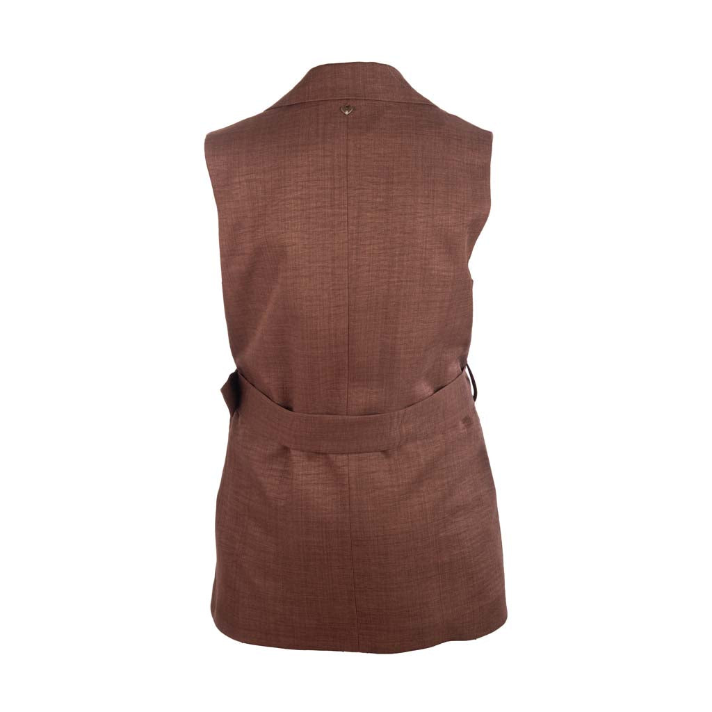 GILET DONNA ARTIGLI CON CINTURA E BOTTONI - Colori disponibili: 2
