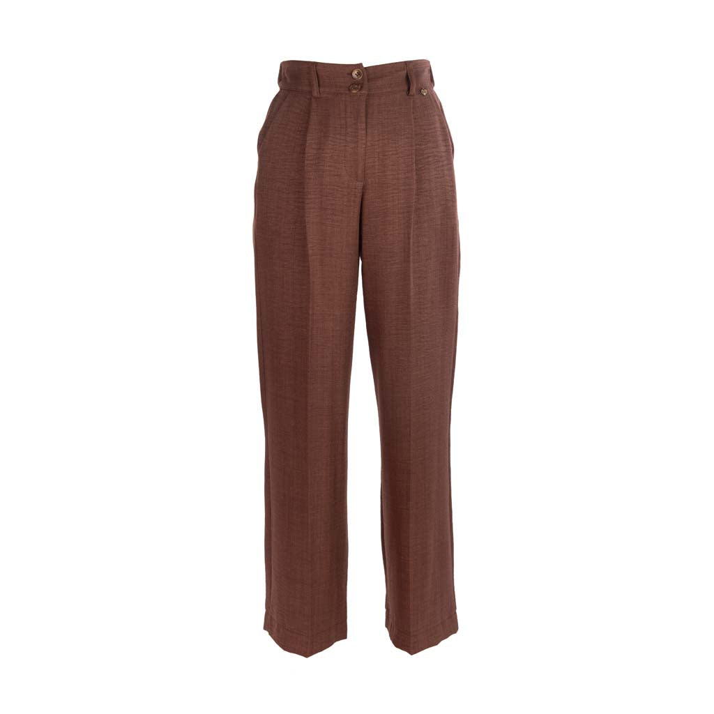 PANTALONE DONNA ARTIGLI CON DOPPIO BOTTONE - Colori disponibili: 2