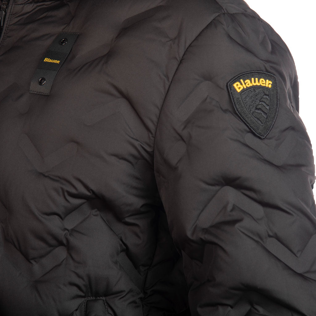 GIUBBOTTO UOMO BLAUER CON CAPPUCCIO - Colori disponibili: 2