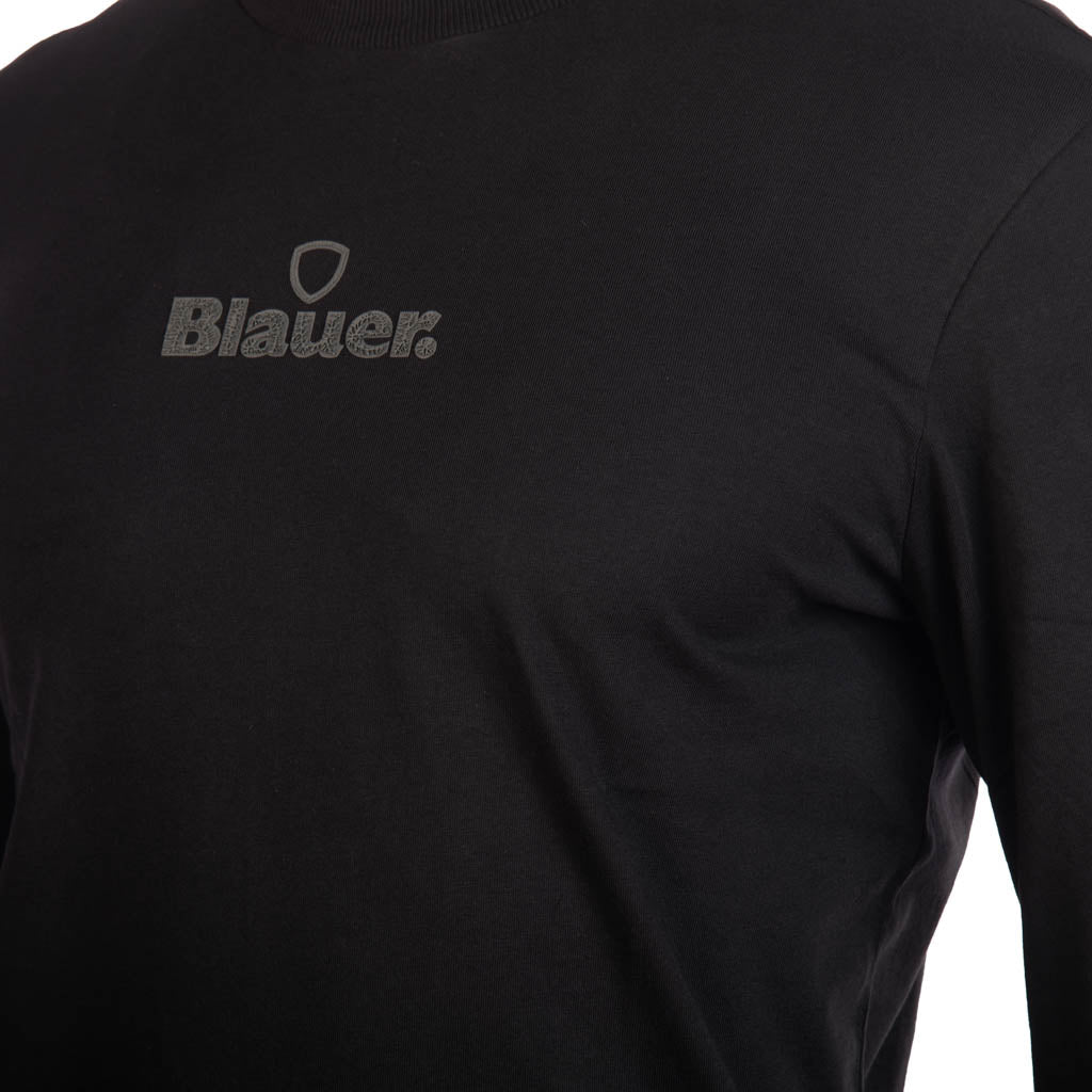 MAGLIA UOMO BLAUER GIROCOLLO CON LOGO - Colori disponibili: 3