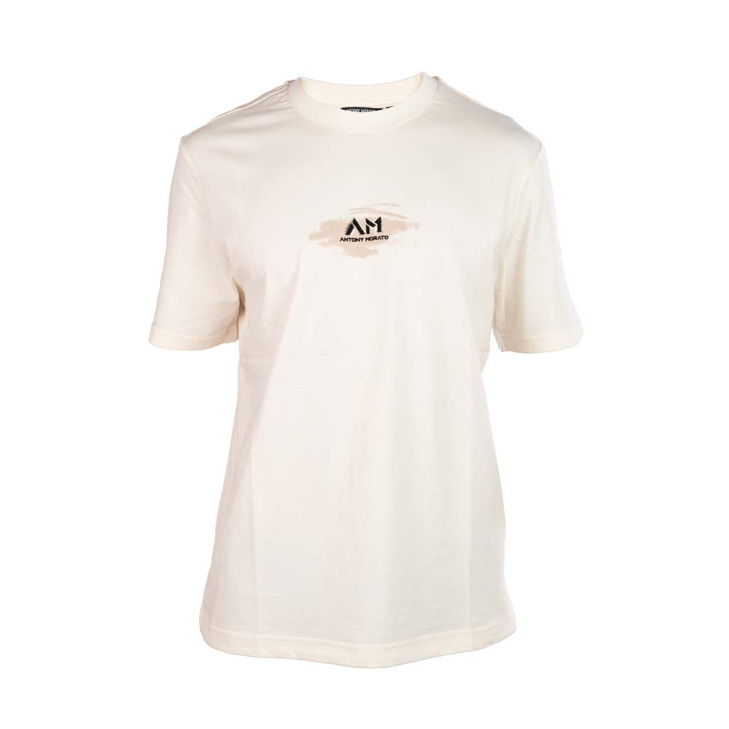 T-SHIRT ANTONY MORATO REGULAR FIT CON LOFO FRONTALE - COL. BEIGE