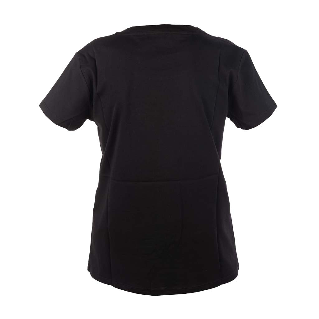 T-SHIRT DONNA LIU JO CON LOGO IN STRASS FRONTALE - Colori disponibili: 2