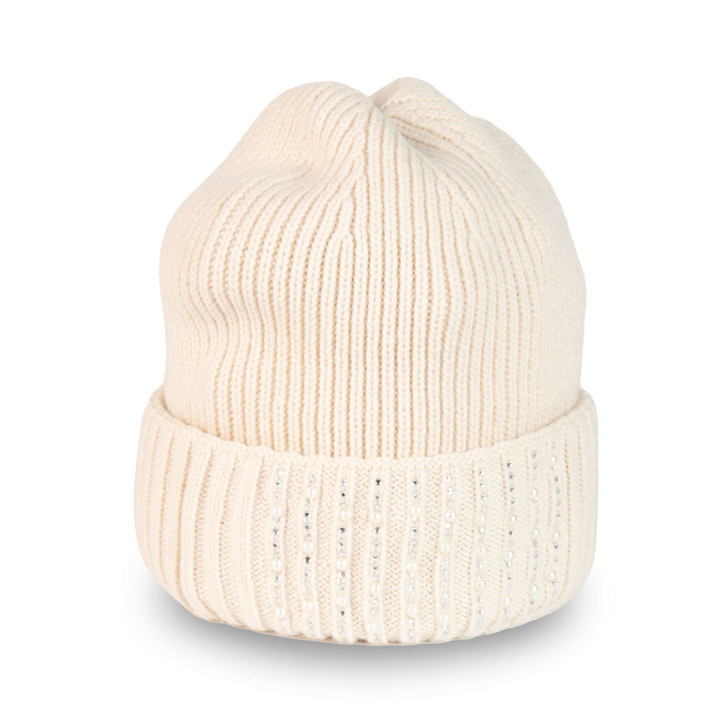 BERRETTO DONNA LIU JO CON STRASS E LOGO - Colori disponibili: 2