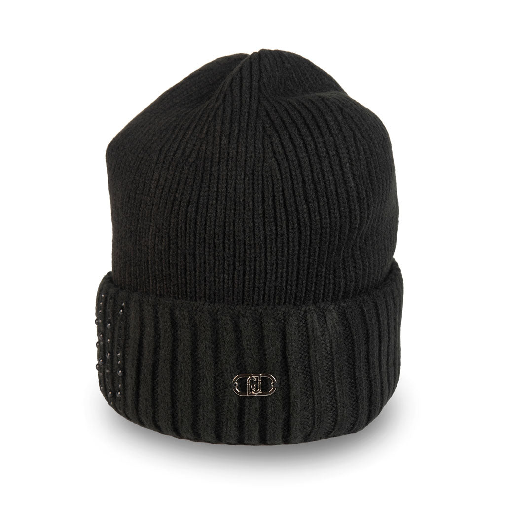 BERRETTO DONNA LIU JO CON STRASS E LOGO - Colori disponibili: 2