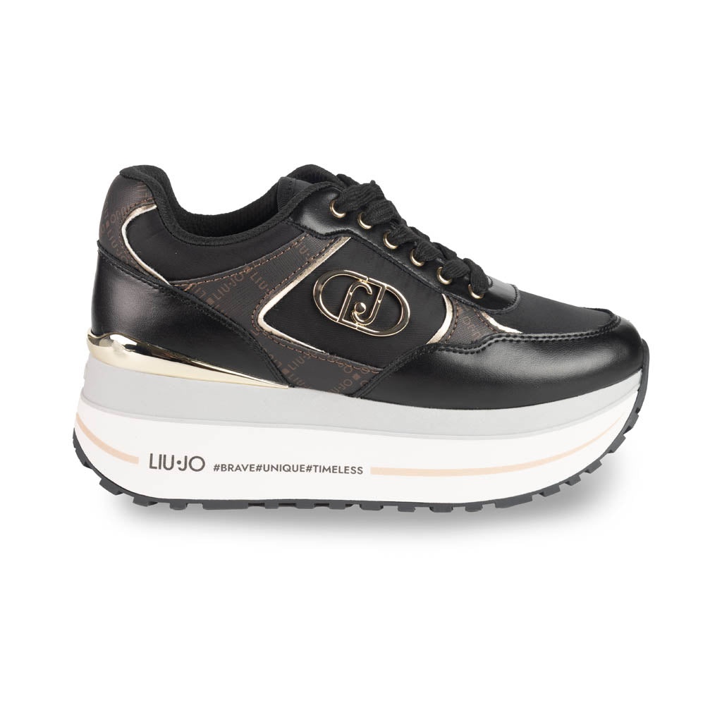 SNEAKERS DONNA LIU JO MAXI WONDER - COL. NERO
