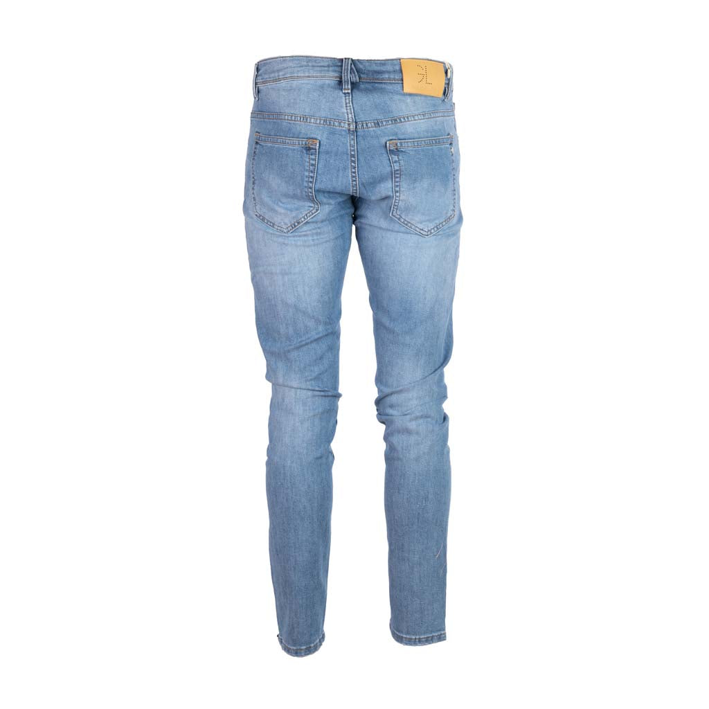 JEANS UOMO GIANNI LUPO SKINNY FIT MEDIUM WASH - COL. BLU DENIM