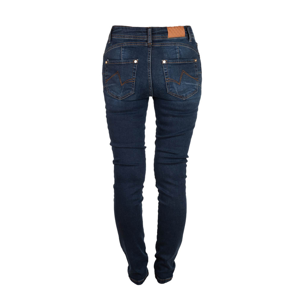 JEANS DONNA GAUDI' CON CHARM SKINNY UP