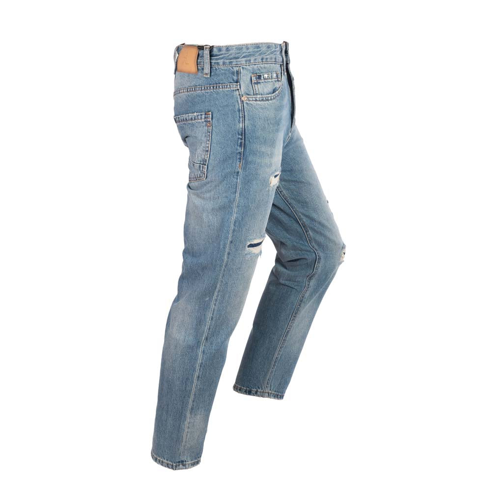 JEANS UOMO GIANNI LUPO MOD. "COOPER" CARROT FIT - COL. DENIM