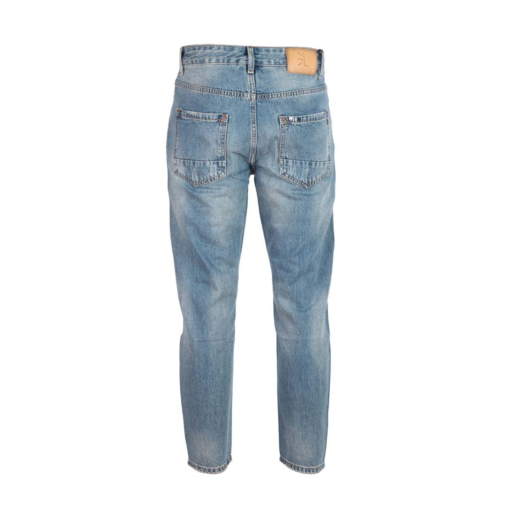 JEANS UOMO GIANNI LUPO MOD. "COOPER" CARROT FIT - COL. DENIM