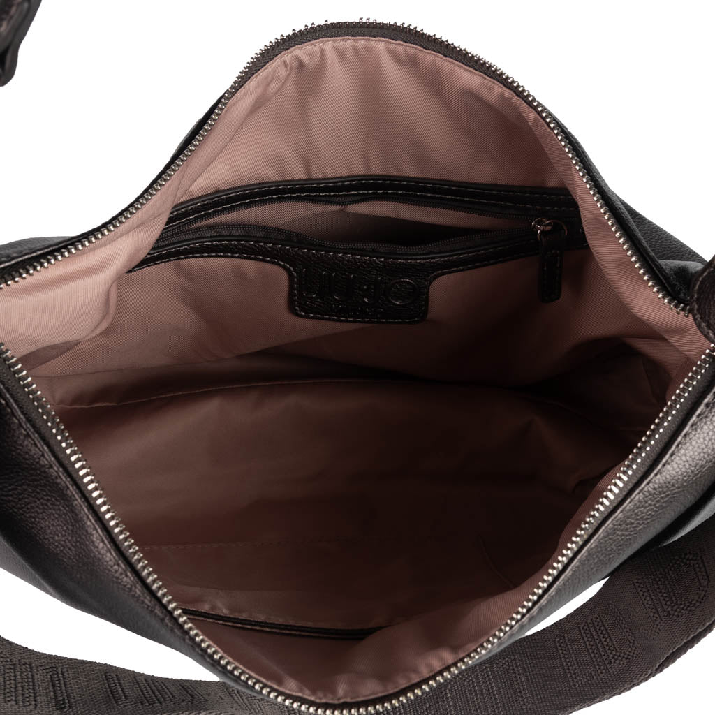 BORSA HOBO GRANDE DONNA LIU JO BETTER IN ECOPELLE - COL. ANTRACITE