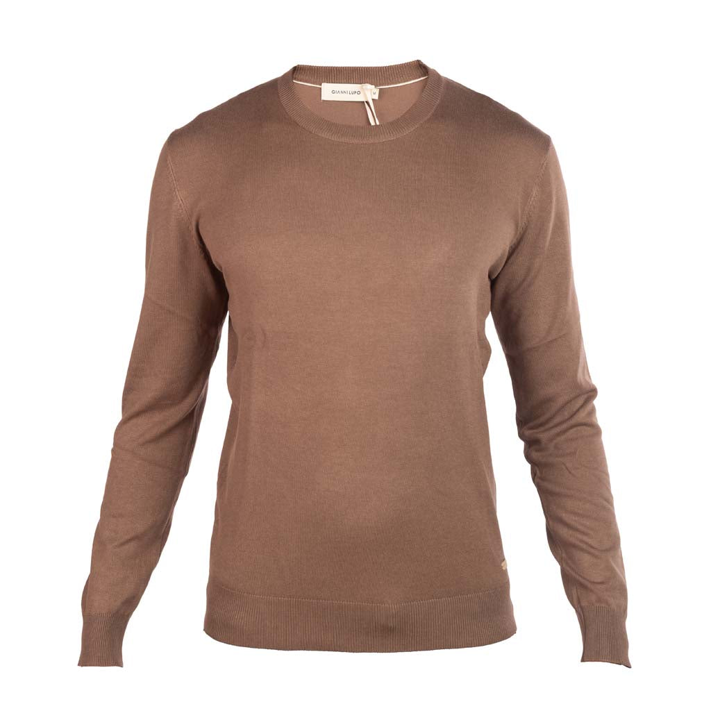 MAGLIONCINO UOMO GIANNI LUPO GIROCOLLO IN MISTO VISCOSA - Colori disponibili: 3