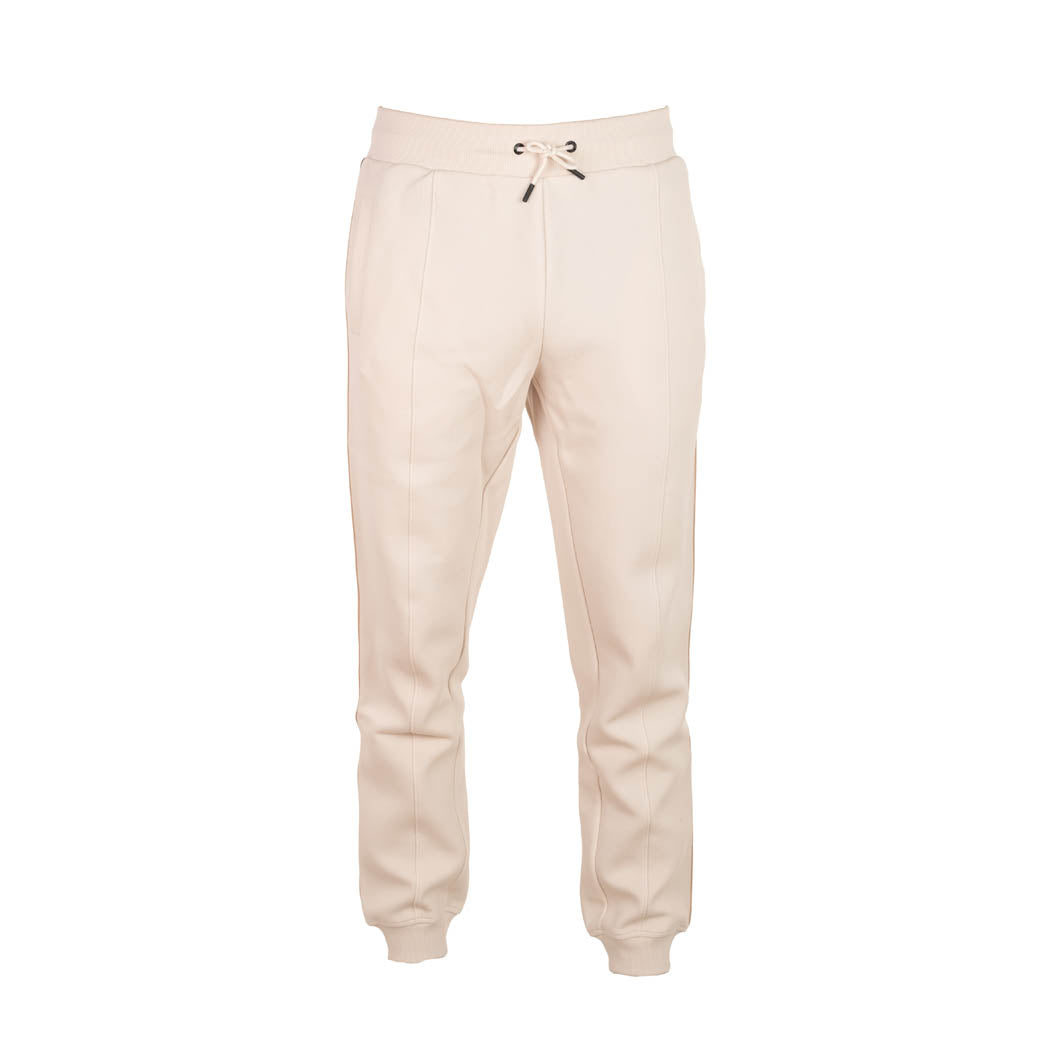 PANTALONE JOGGER UOMO GUESS CON BANDA LOGATA - COL. CREMA