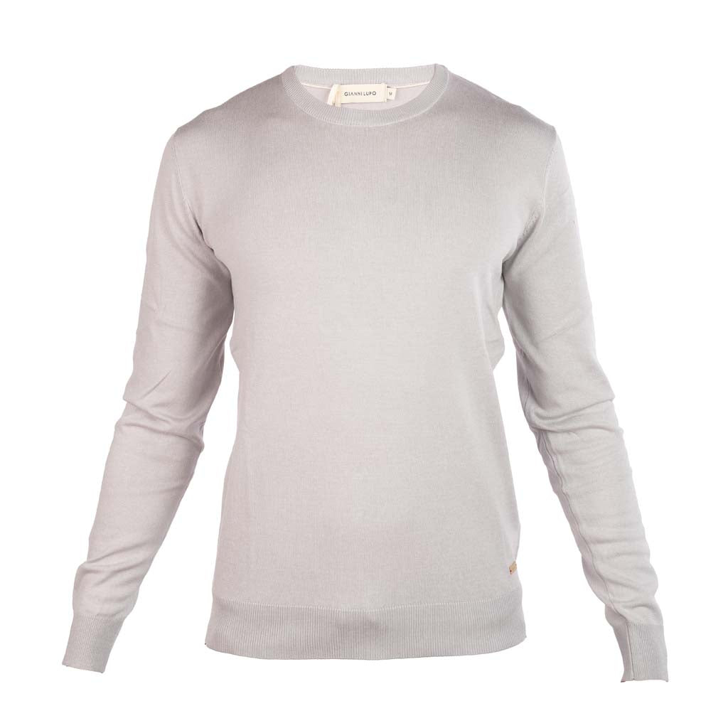 MAGLIONCINO UOMO GIANNI LUPO GIROCOLLO IN MISTO VISCOSA - Colori disponibili: 3