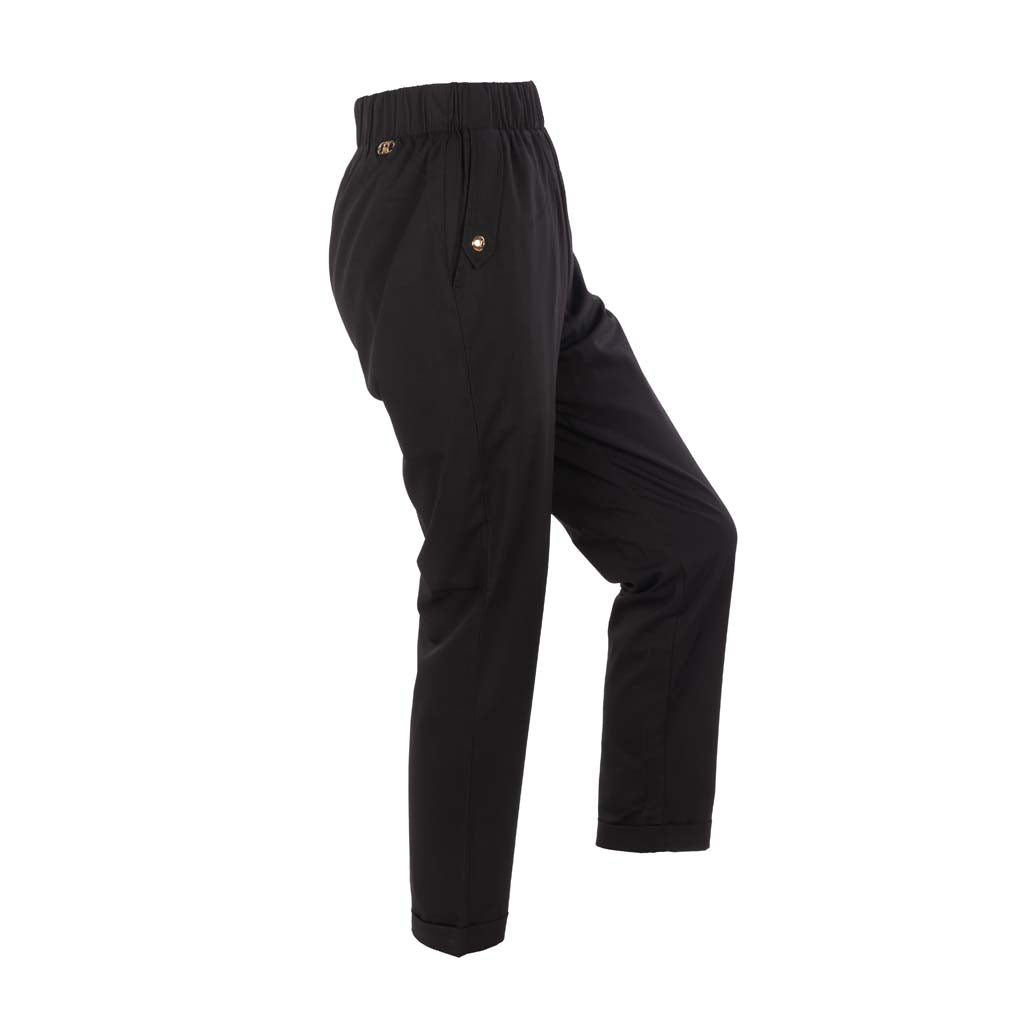 PANTALONE DONNA LIU JO SLIM FIT CON RISVOLTO - Colori disponibili: 2