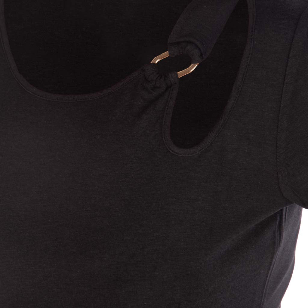 T-SHIRT DONNA LIU JO CUT-OUT - Colori disponibili: 2