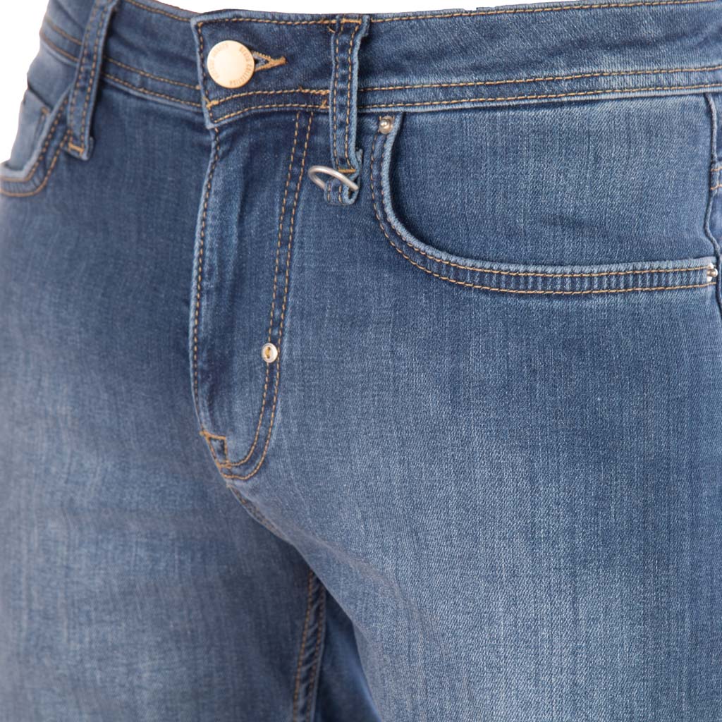 PANTALONI CORTI ANTONY MORATO SKINNY FIT MOD. "RANDY" IN DENIM ELASTICIZZATO - COL. BLU DENIM
