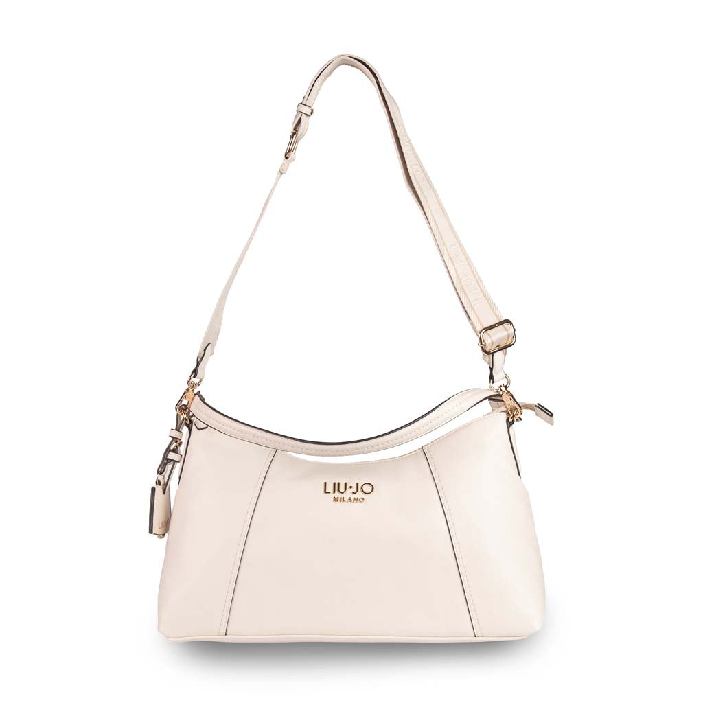 BORSA A SPALLA DONNA LIU JO IN ECOPELLE - COL. CREMA