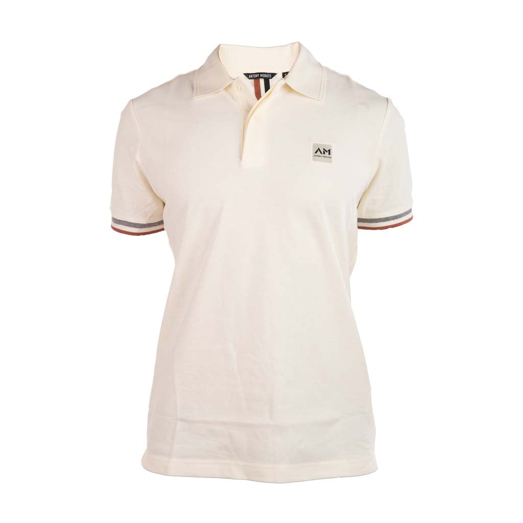 POLO ANTONY MORATO IN COTONE CON ELASTICI IN CONTRASTO - Colori disponibili: 2