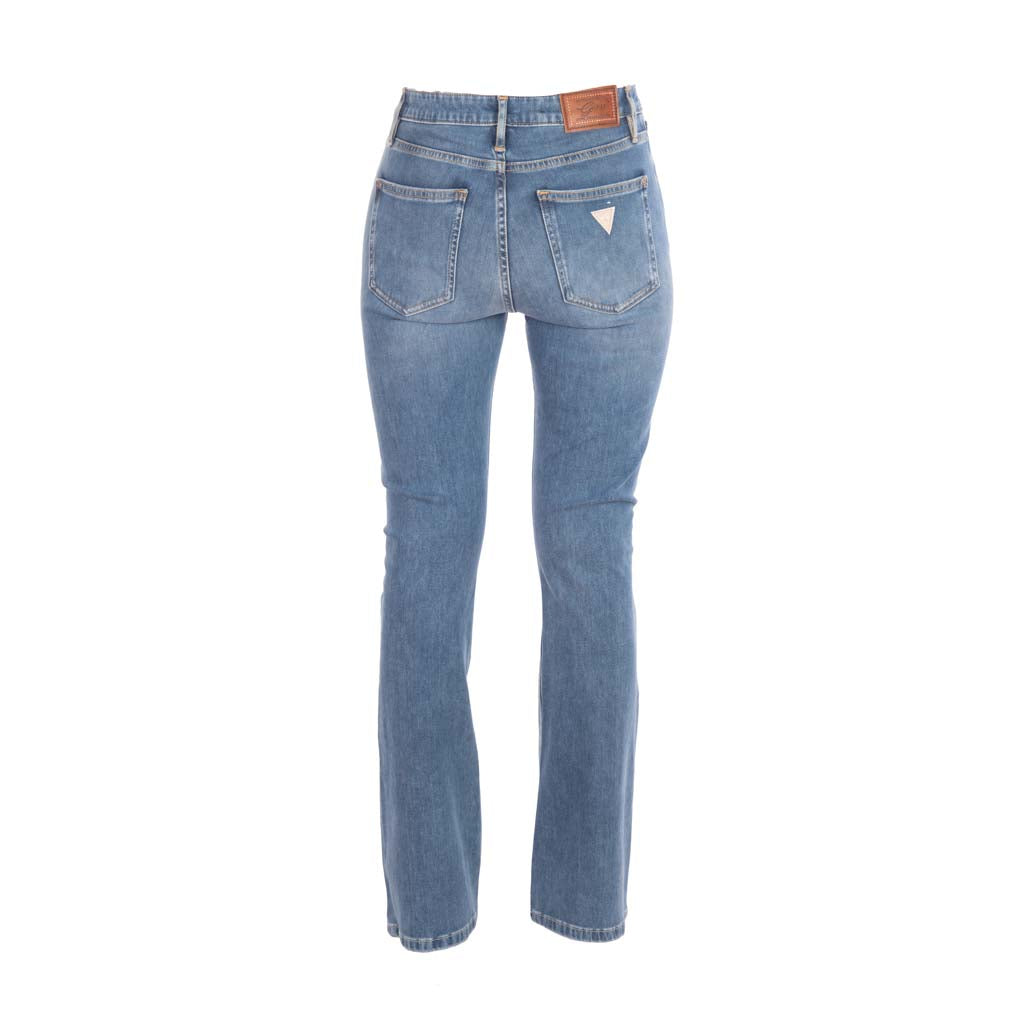 JEANS DONNA GUESS FLARE - COL. BLU DENIM