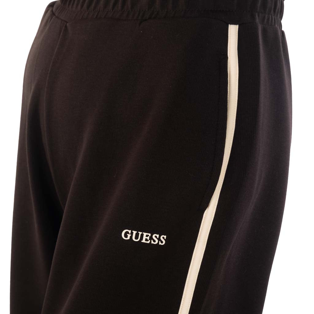 PANTALONE JOGGER DONNA GUESS CON BANDE LATERALI - COL. NERO