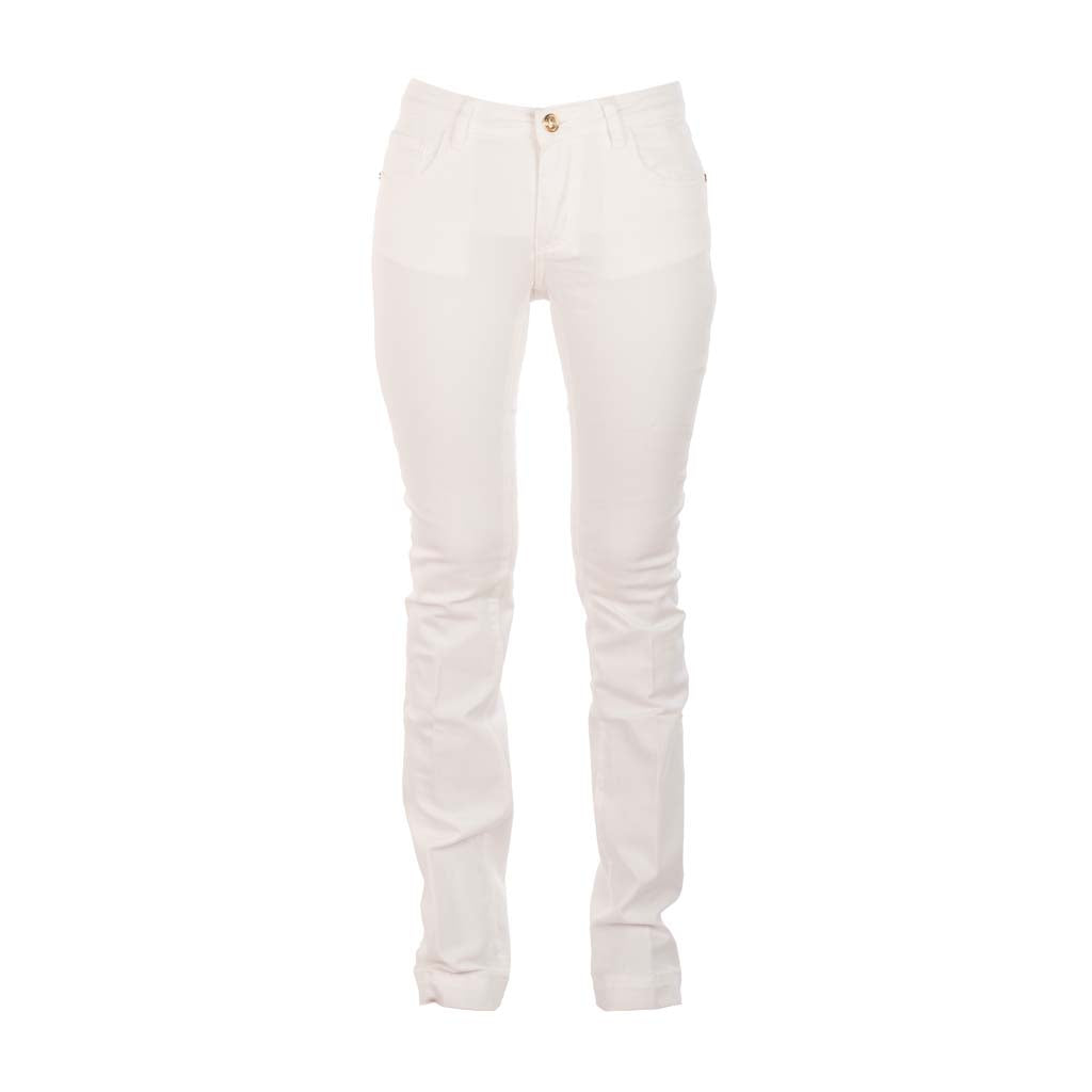 PANTALONI DONNA GAUDI' BOOTCUT IN TWILL - Colori disponibili: 2