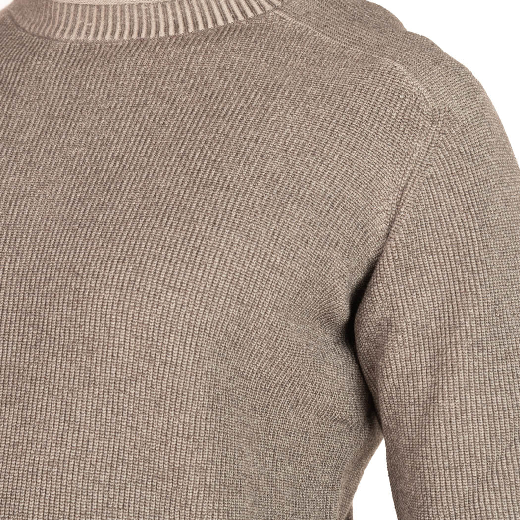 MAGLIA GIROCOLLO UOMO SEINSE CON TAGLIO VIVO - Colori disponibili: 2