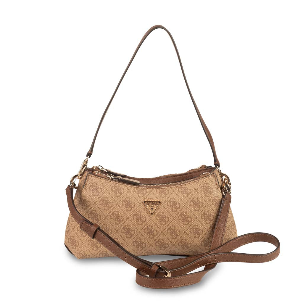 BORSETTA DONNA GUESS MOD. "NOELLE" IN ECOPELLE - COL. BEIGE