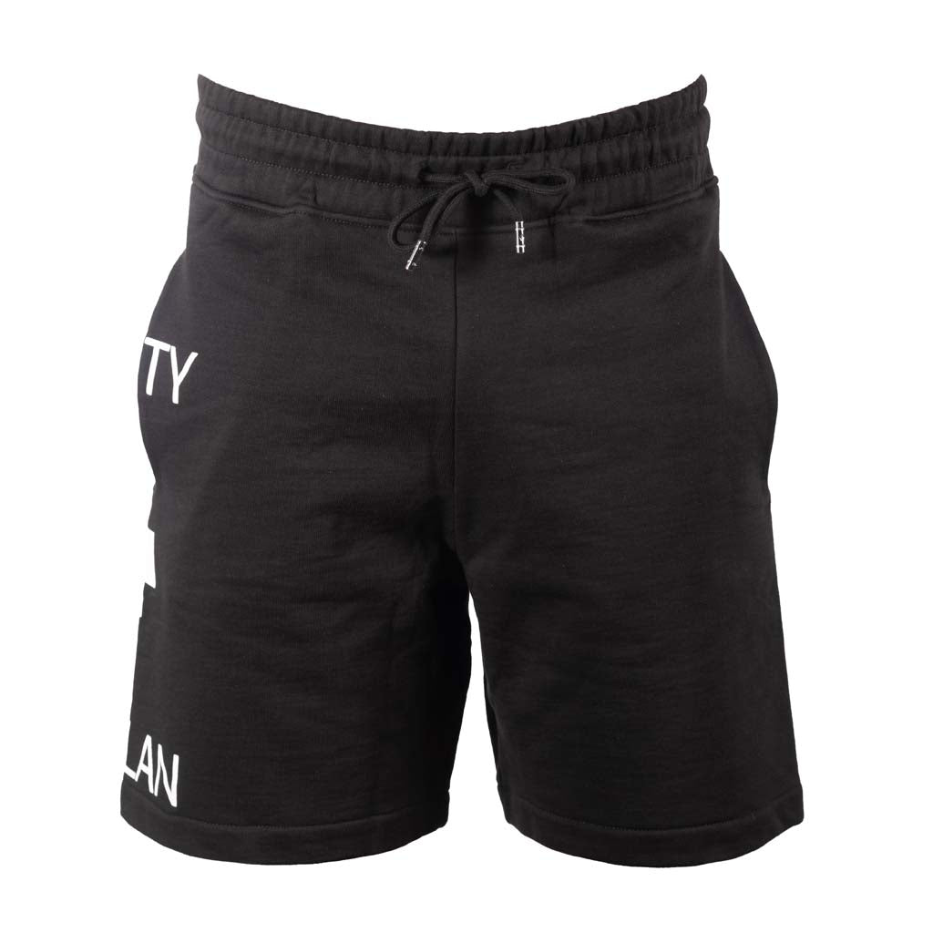 PANTALONCINI UOMO COUNTY OF MILAN CON LOGO - COL. NERO