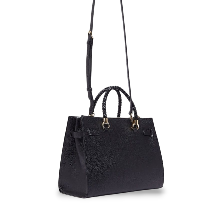 BORSA LIU JO SATCHEL MEDIA CON CHARMS COL.NERO