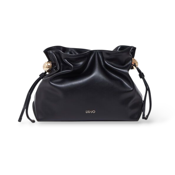 BORSA LIU JO A SPALLA RICCY MEDIA COL.NERO