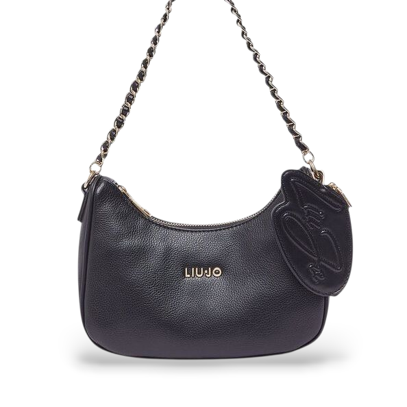 BORSA LIU JO HOBO PICCOLA CON PORTAMONETE COL.NERO
