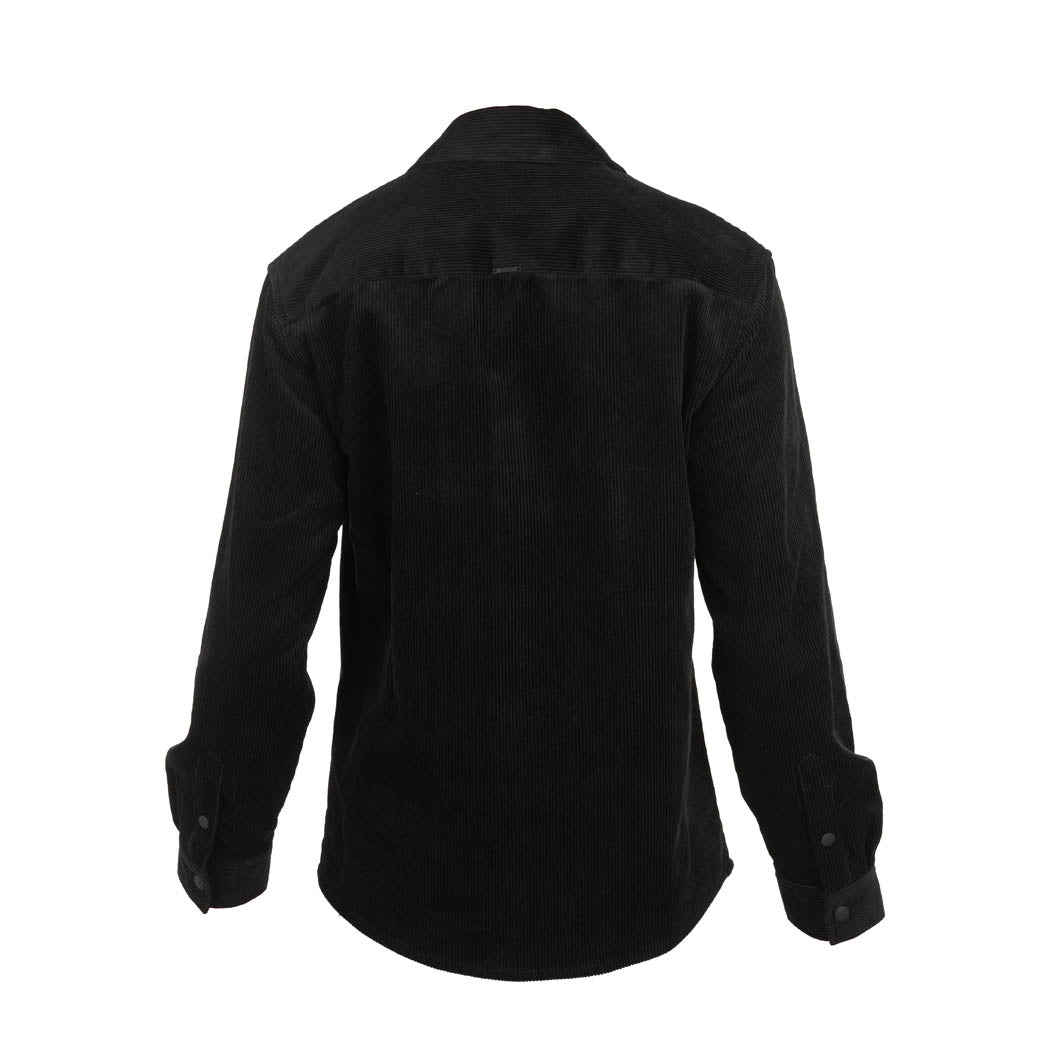 CAMICIA UOMO ANTONY MORATO IN VELLUTO A COSTINE - COL. NERO