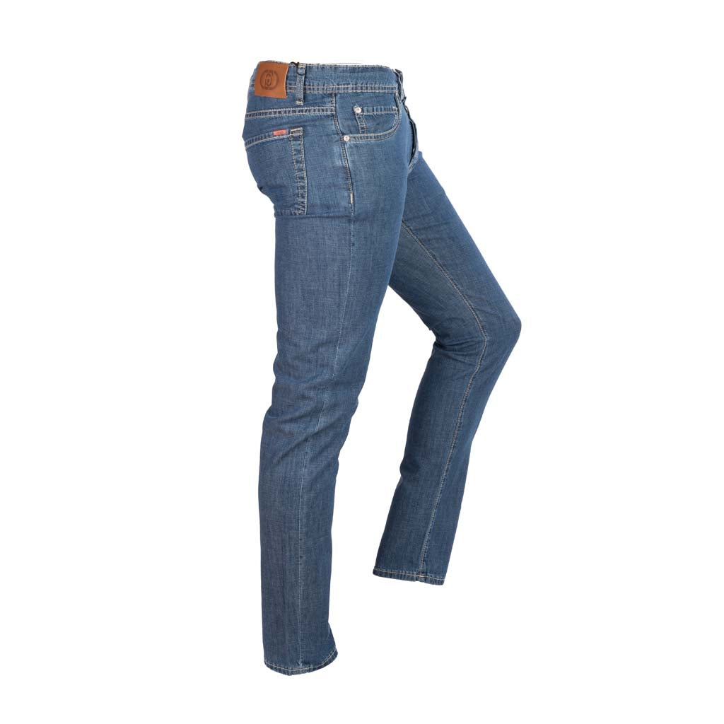 JEANS UOMO LIU JO SLIM FIT IN DENIM DI COTONE - COL. BLU DENIM