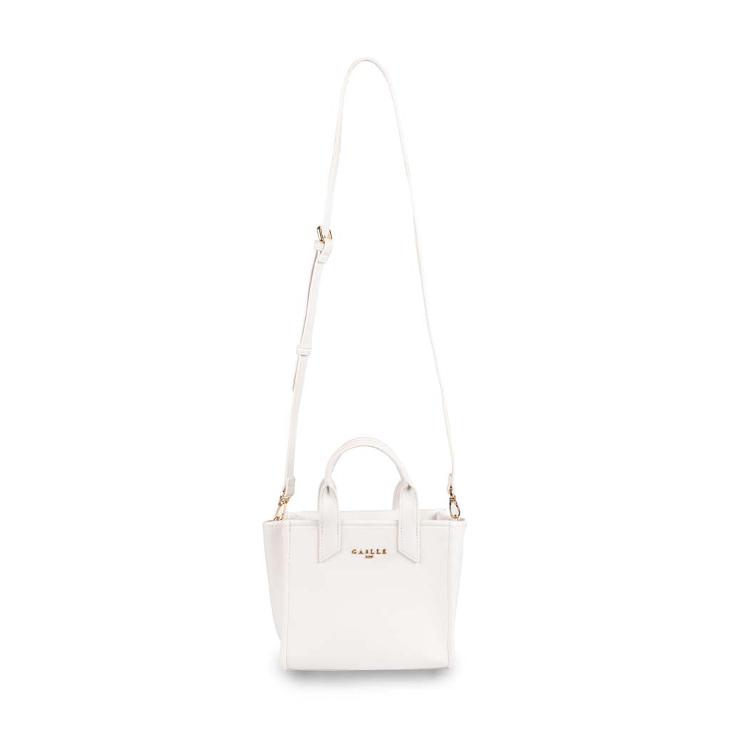 MINI SHOPPER DONNA GAELLE IN ECOPELLE - COL. BIANCO