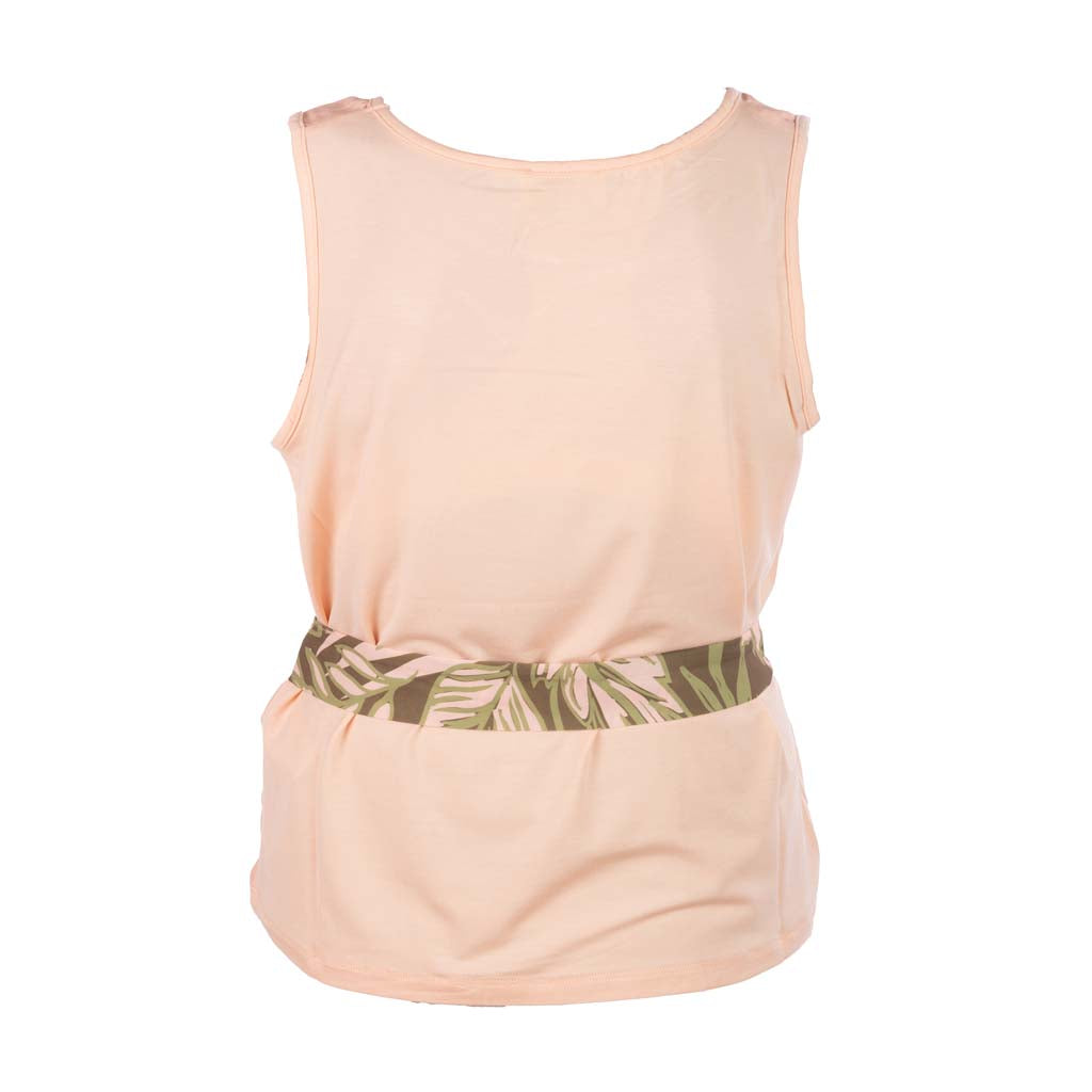 TOP DONNA GAUDI' IN JERSEY CON STAMPA - COL. PEACH QUARTZ