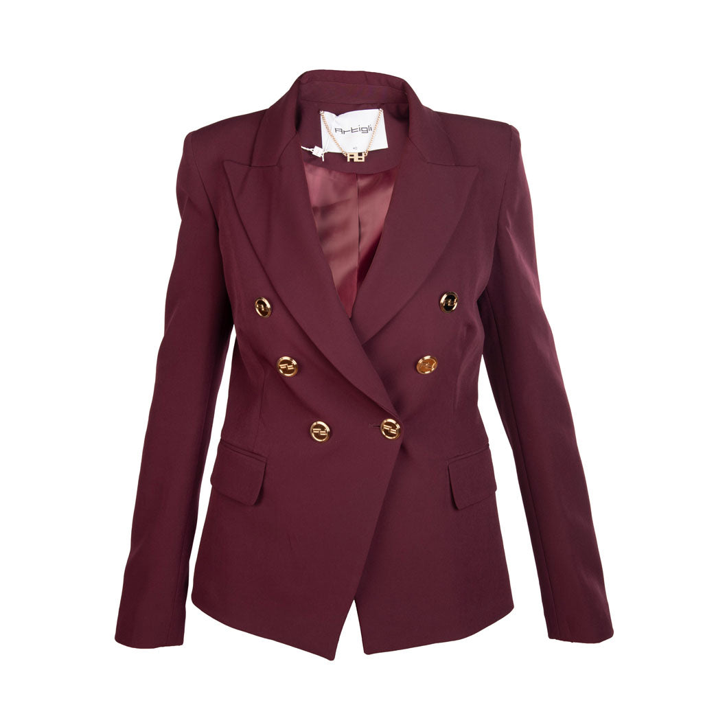 GIACCA DONNA ARTIGLI REVERS DOPPIOPETTO - Colori disponibili: 2