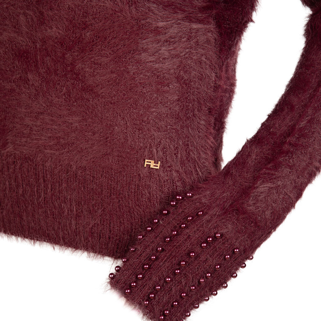MAGLIA GIROCOLLO DONNA ARTIGLI TEDDY - Colori disponibili: 2