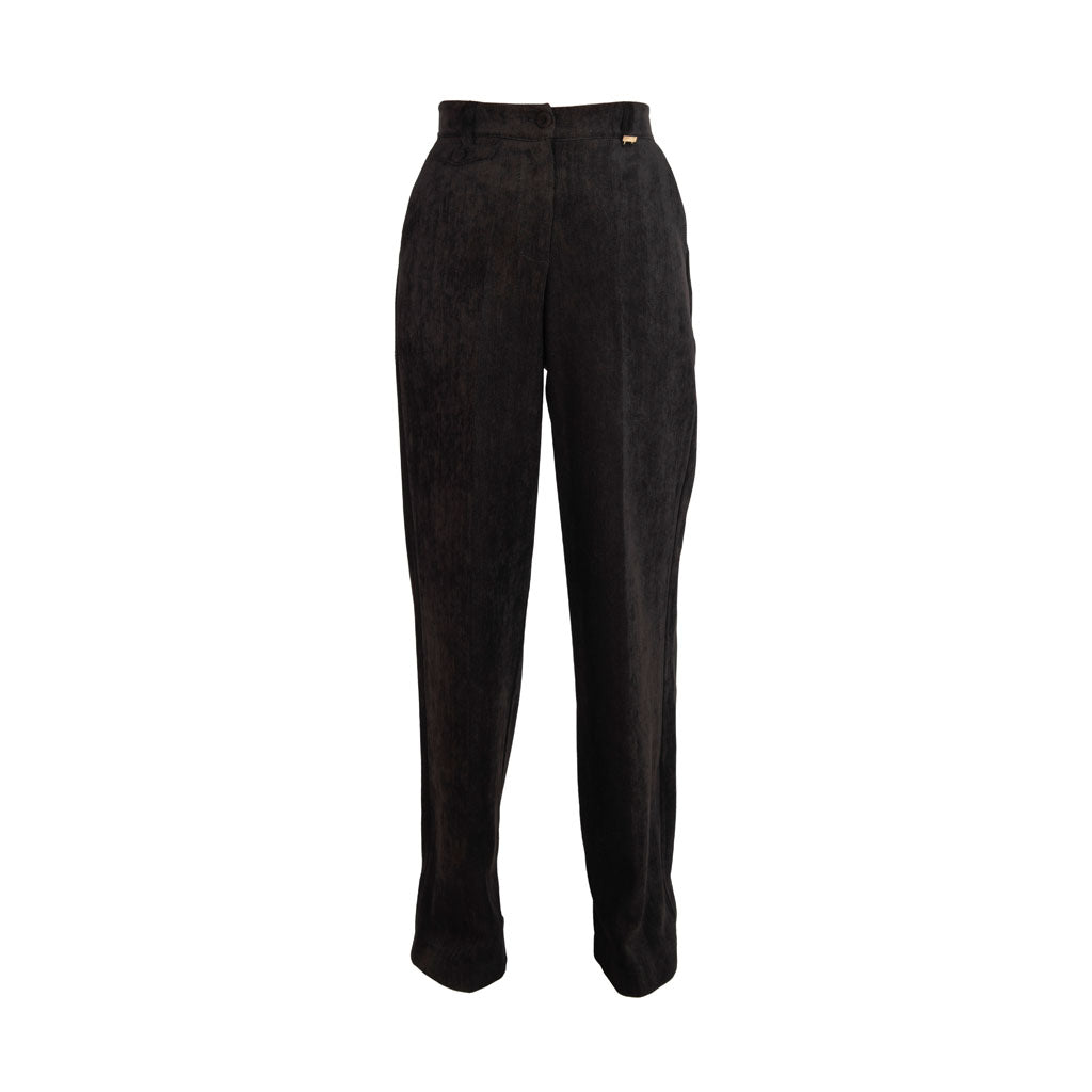 PANTALONE PALAZZO DONNA ARTIGLI - COL. NERO