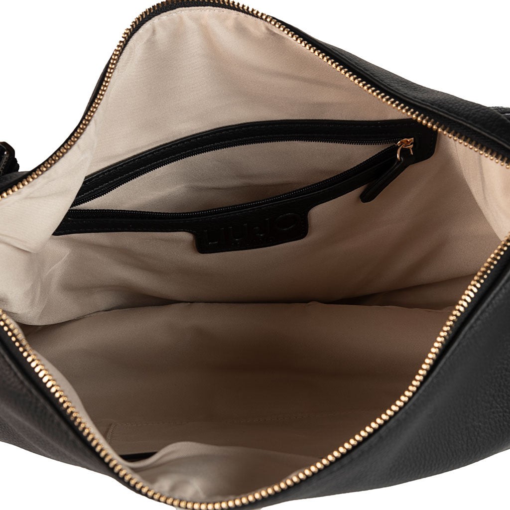 BORSA HOBO GRANDE LIU JO IN ECOPELLE - COL. NERO