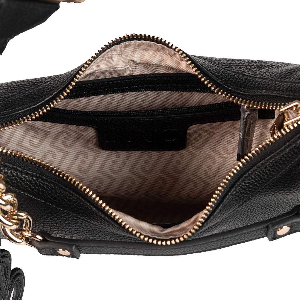BORSETTA HOBO DONNA LIU JO IN ECOPELLE - COL. NERO
