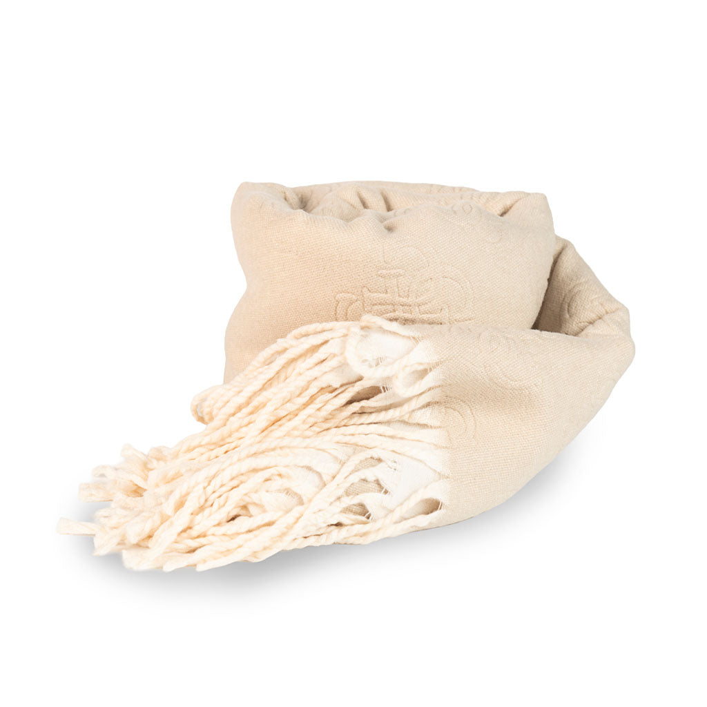 SCIARPA DONNA GUESS CON LOGO 4G - COL. BEIGE