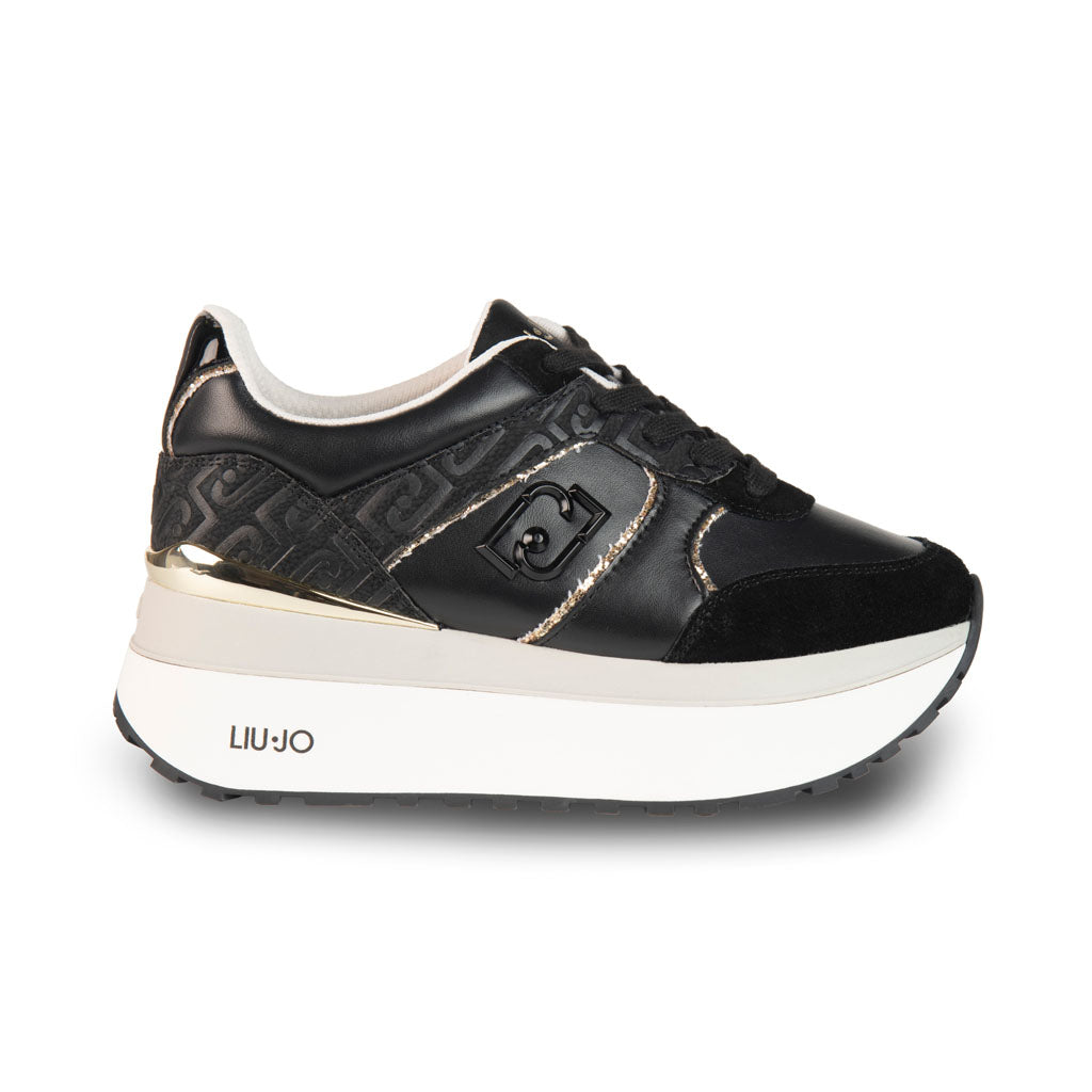 SNEAKERS DONNA LIU JO MAXI WONDER PLATFORM - COL. NERO